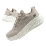 Skechers Bobs B Flex women's sneakers, fashionable beige bézs utcai cipő