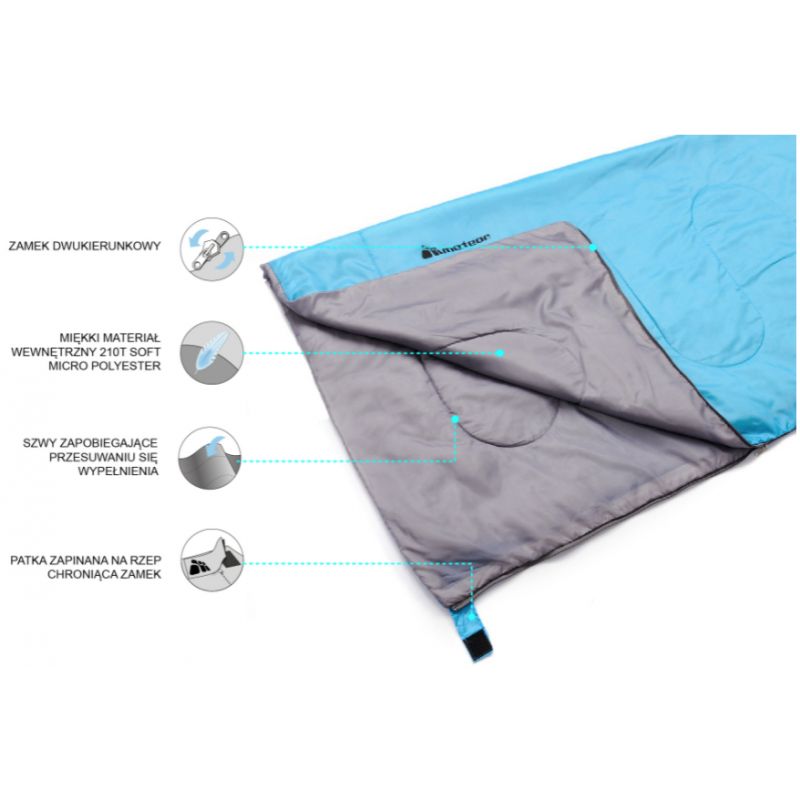Meteor Dreamer Sleeping Bag uniw tourist equipment, sleeping bags