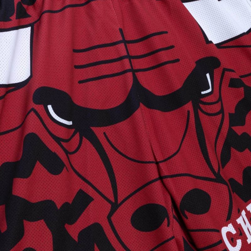 Mitchell & Ness NBA Chicago Bulls Jumbotron 2.0 Sublimated short