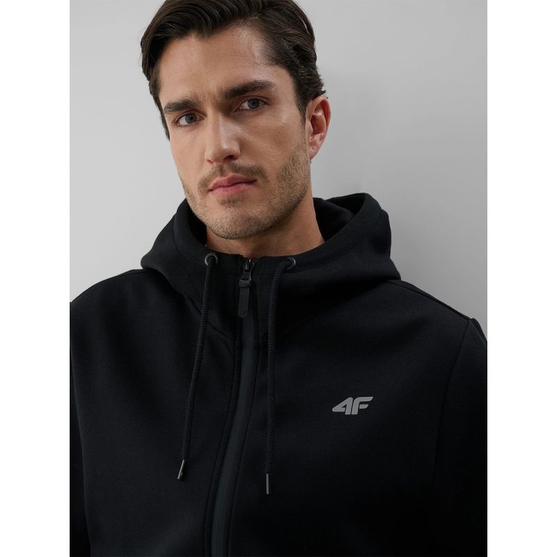4F Men's regular hooded sweatshirt férfi kapucnis pulóver 4FKAW26TSWSM3182-20S