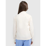 Regular fleece without hood for girls 4F 4FJRSS26TFLEF507-11S kapucnis pulóver