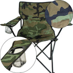 Enero Folding Camping Chair Camuflage Camp tourist equipment, chair