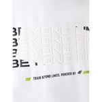 4F Men's slim T-shirt with print férfi póló 4FRAW26TTSHM4666-10S