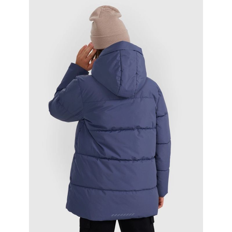 4f Boy's down jacket with synthetic filling 4FJRAW25TDJAM0805-32S Ruházat