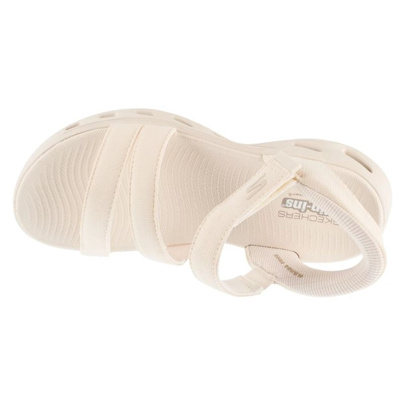 Skechers Slip-Ins: GO Walk Glide-Step 2.0 Sandals – Ella Beige bézs utcai cipő 141269-NAT