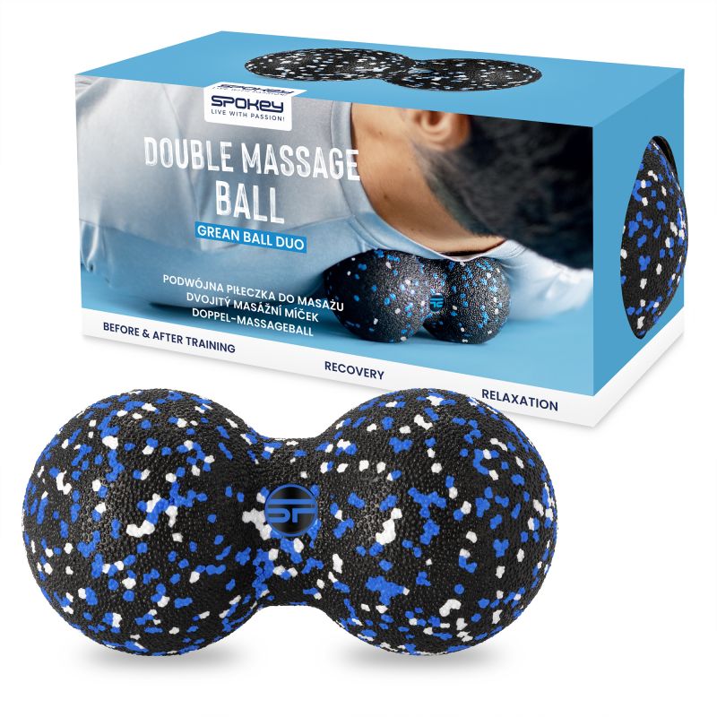 Spokey Grean Ball Duo SPK-944202 Double Massage Ball Edzőfelszerelés