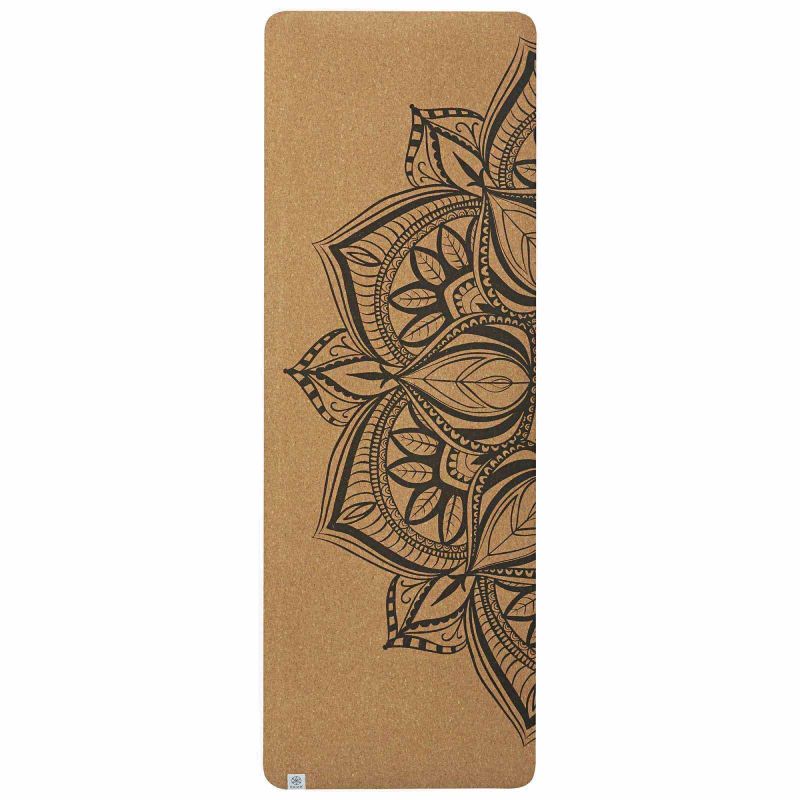 Gaiam Printed Cork Mandala yoga mat 5 mm 63495 Edzőfelszerelés
