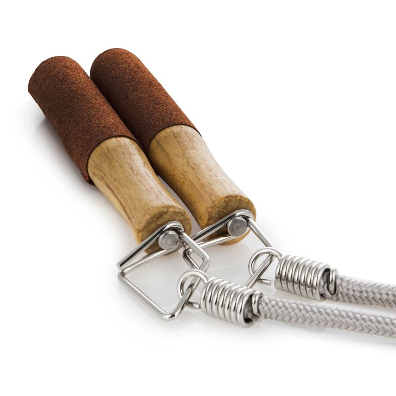 Body Sculpture BK 203 Jump Rope with Wooden Handles szürke edzőfelszerelés BK203
