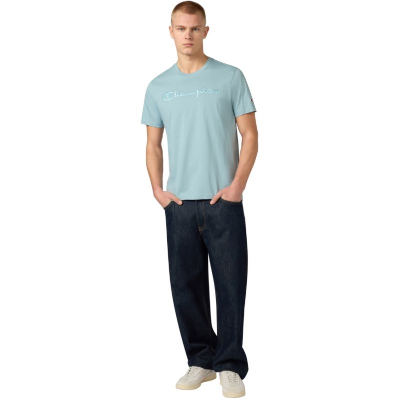 Men's Champion SS Tee 220273 BS221 kék póló