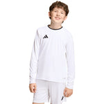 Adidas Entrada 26 Long Sleeve Jersey Kids’ Shirt, White, fehér gyerek póló KF5874