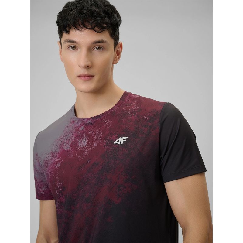 4F Men's quick-drying regular training T-shirt póló