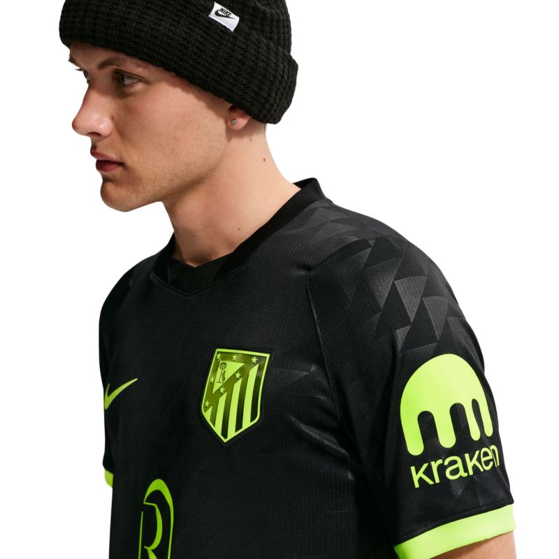 Nike Atlético Madrid 2026/27 Stadium Away Men's Jersey Black fekete póló