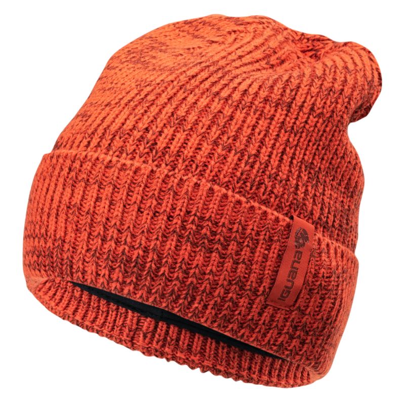 Iguana Hat Liam W narancssárga kötött sapka 92800337307