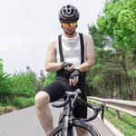 Rockbros bib with insert - black xxxxl short