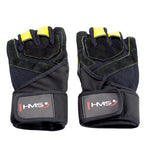 HMS Black/Yellow RST01 rS Gym Gloves fekete kapuskesztyű 17-63-200