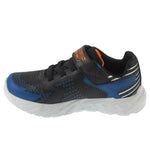 Skechers S-Lights: Flex-Glow Bolt 400138L-BKBL Black fekete utcai cipő