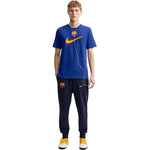 Nike FC Barcelona Swoosh Men's T-Shirt kék ruházat IQ5042455