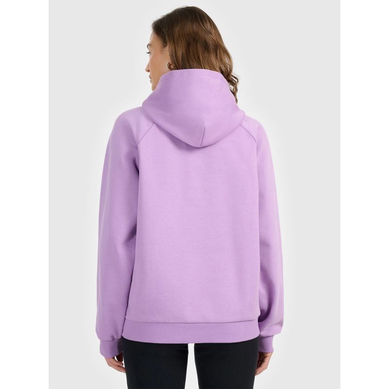 Women's sweatshirt with hood, open, 4F