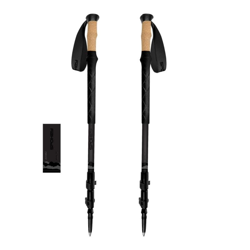 Spokey Zodiac trekking poles 105-135 cm three-segment SPK-944817 General