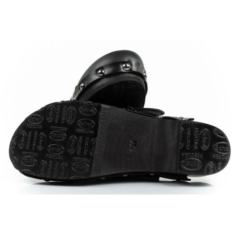 Scholl Iconic W Clogs fekete clogs, slides