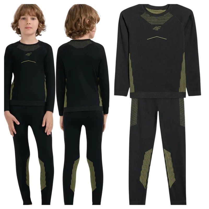 4f Boy's seamless underwear set (TOP+BOTTOM) 4FJWAW25USEAM248-20S General