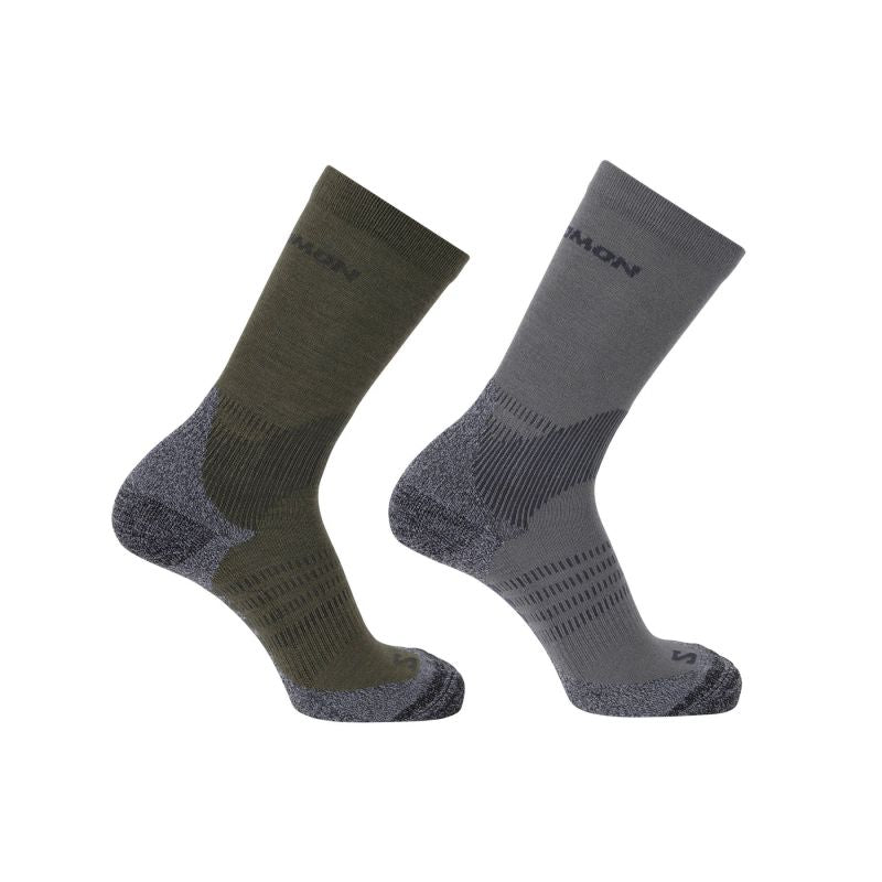 Salomon X Ultra Access Crew 2-Pack R+L Excalibur/Olive Night 42 / 44 kiegészítő LC2910600