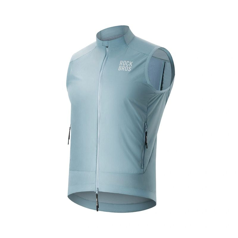Rockbros Windproof Vest Spring/Autumn Size S - Blue niebieski \ s vests