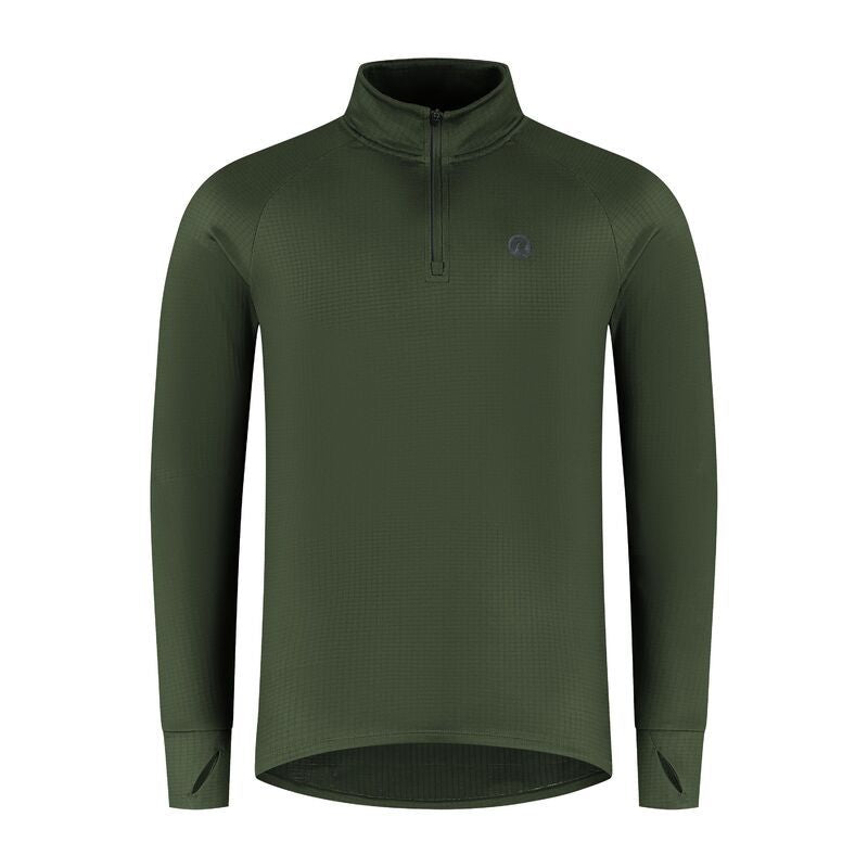 Rogelli ESSENTIAL running sweatshirt green 2XL zöld pulóver