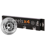 PU 76x24 82A WHEELS (4 pcs.) NILS EXTREME transparent pulóver