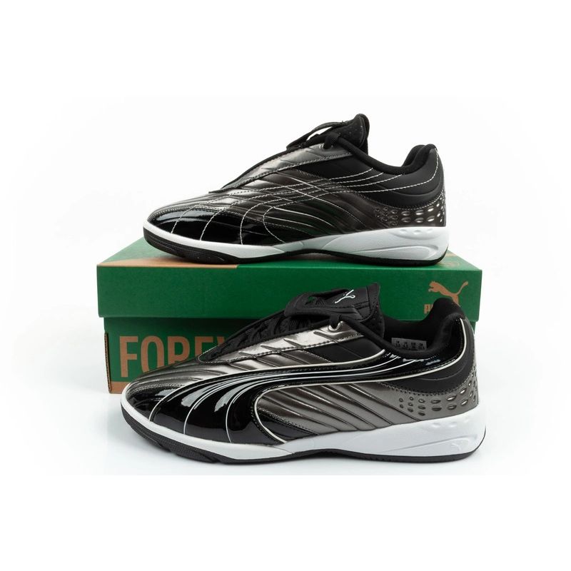 Puma sports sneakers youth V-S2 Goalgetter fashionable silver szürke utcai cipő