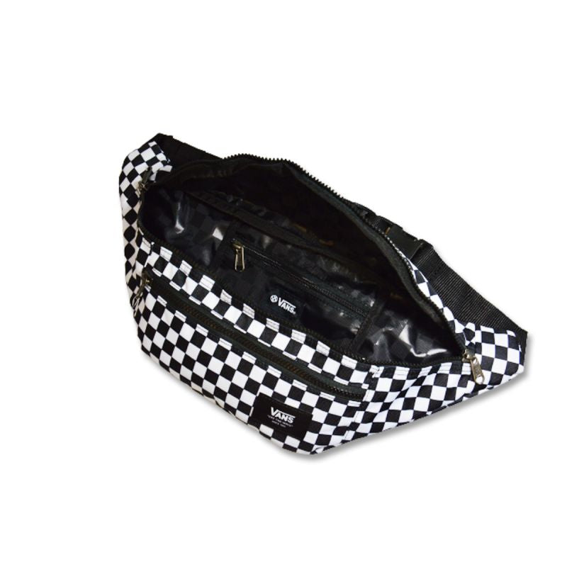 Vans Ward Cross Body Checkerboard Black/White Waist - VN0A2ZXXHU01 uniwersalny övtáska