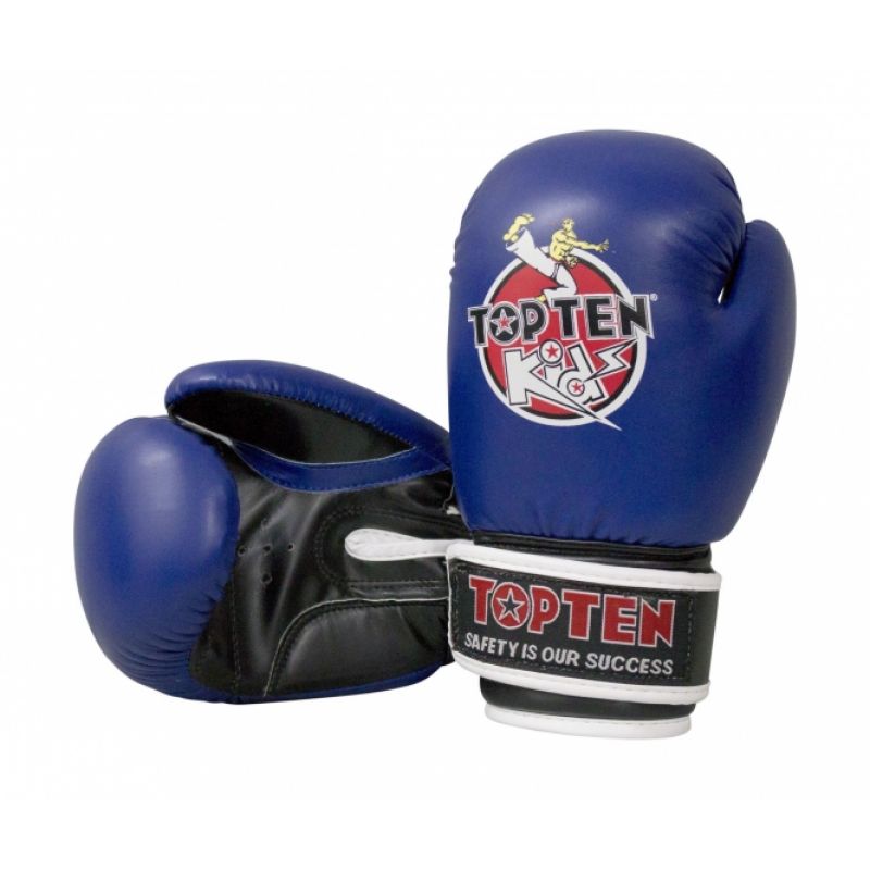 TOP TEN RPU-TT KIDS Boxing Gloves 8 oz czerwony kesztyű