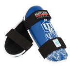 MASTERS FIGHT EQUIPMENT MASTERS NA-FIGHT shin guards (WAKO APPROVED) piros védőfelszerelés 03526-02M