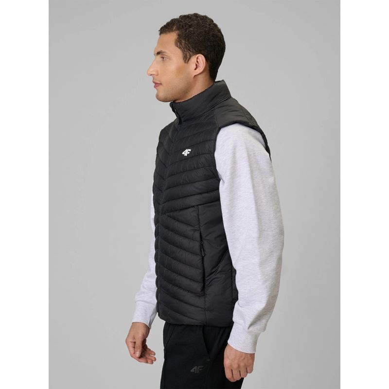Men's synthetic-filled vest 4F 4FWSS26TVJAM345-20S 3xl kabát