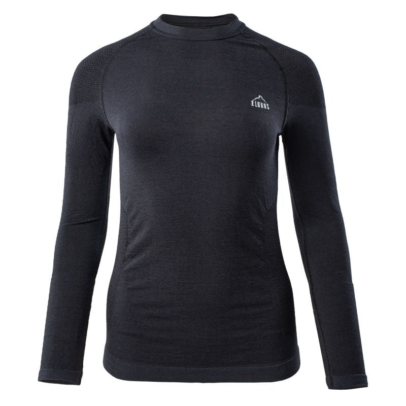 Elbrus thermoactive blouse Elarit Top WO'S W fekete thermoactive clothing