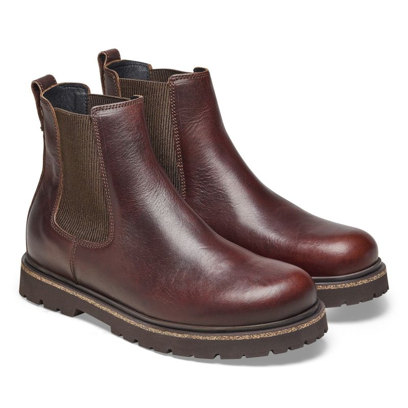 Birkenstock Highwood Slip On Mid M LENA Chocolate (1025718) utcai cipő