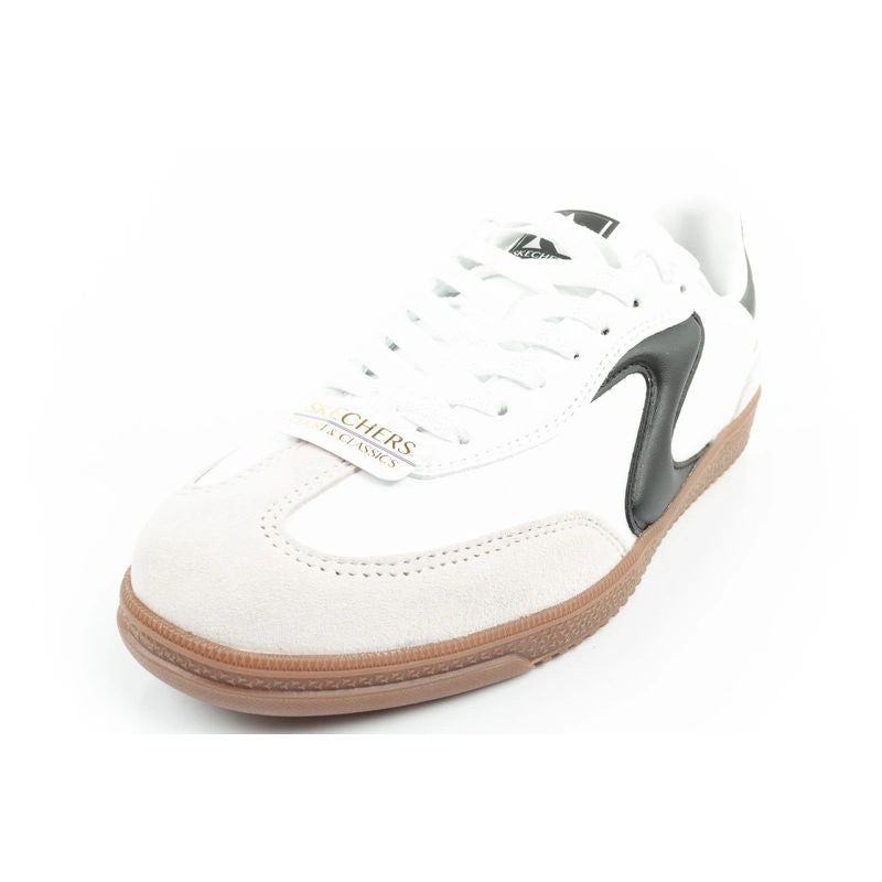 Skechers Kickoff women's sneakers white leather sports shoes Cipő