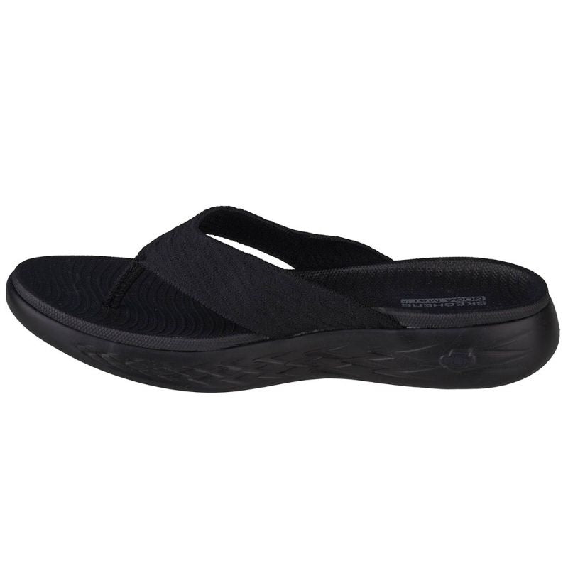Skechers On The Go 600 Sunny Black fekete utcai cipő 140037-BBK