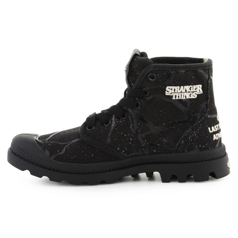 Palladium Stranger Things Pampa Hi Tunnels 94626-008-M Black