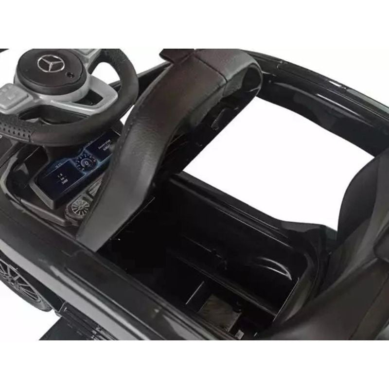 Enero Ride-On Car Walker Pusher Mercedes Benz Black fekete toys