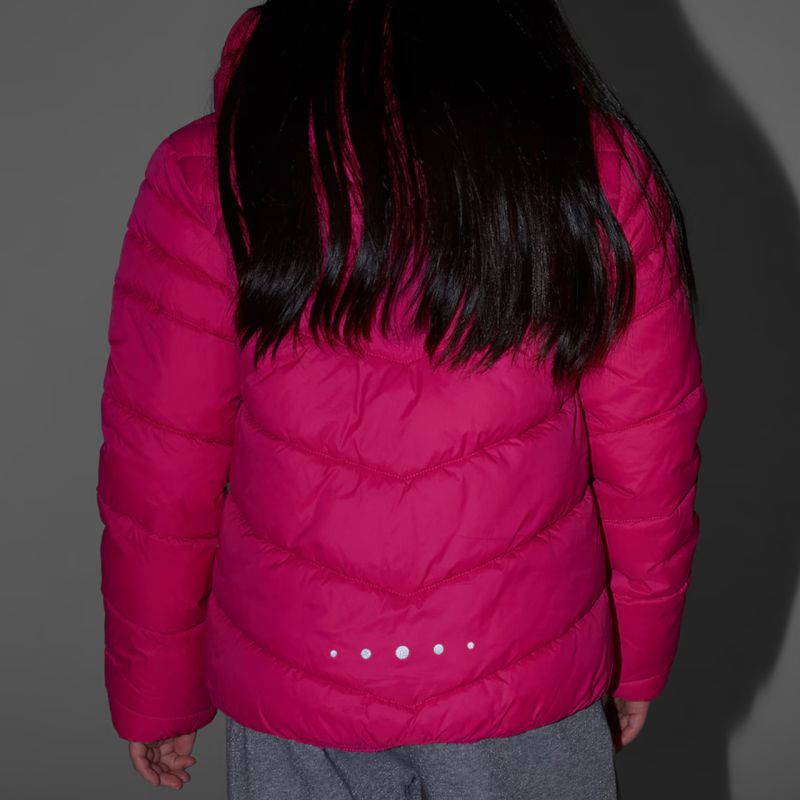 Jacket for girls 4F F0739 fuchsia 4FJWSS26TDJAF0739 55S clothing