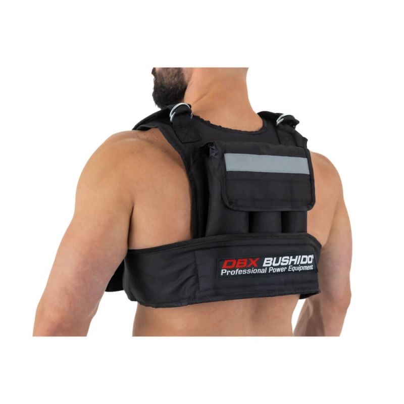 DBX Bushido Weighted Training Vest 6 Inserts (Empty) vests