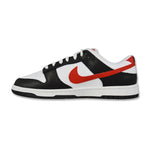 Nike Dunk Low Retro Men's Sneakers Black/White/ - FB3354-001 piros utcai cipő