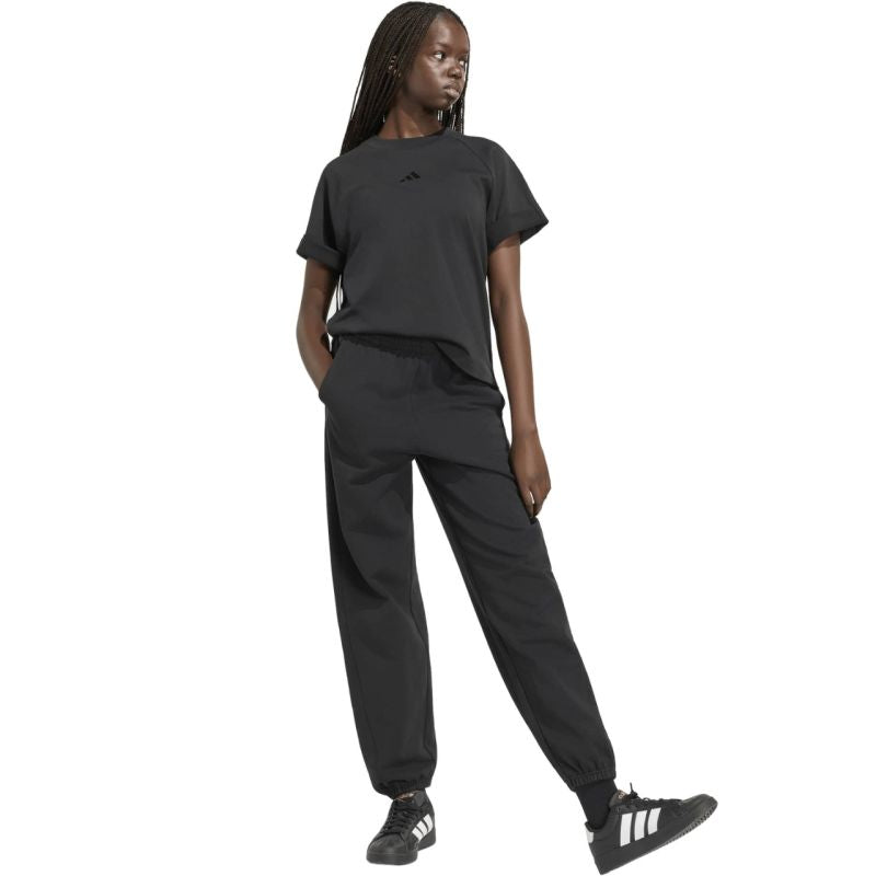 Adidas Kit Small Logo Women's T-Shirt Black 2xs ruházat KF2433
