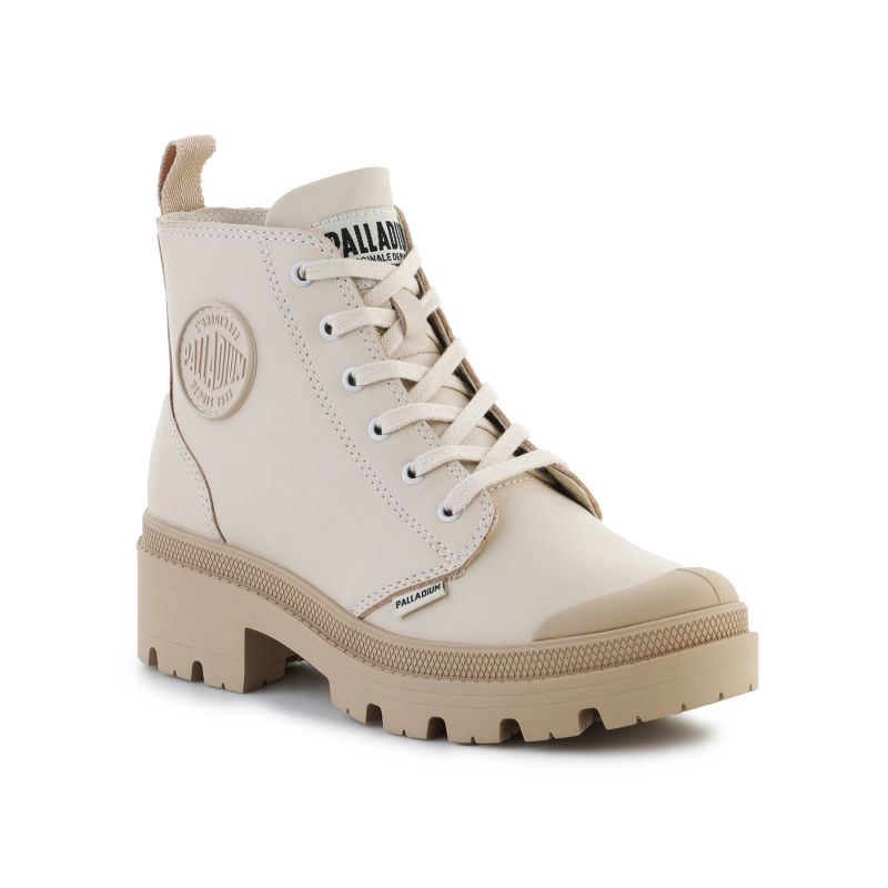 Palladium Pallabase Leather Boots Whitecap szürke cipő 96905-197-M