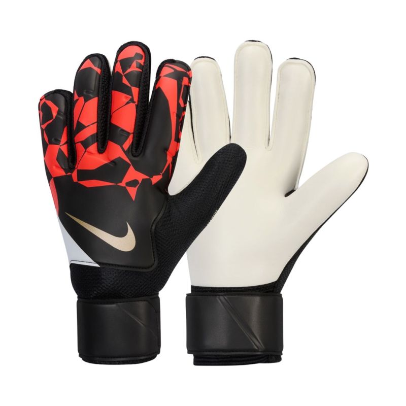 Nike Match Goalkeeper Gloves Black and Red 011 piros kesztyű 1610158