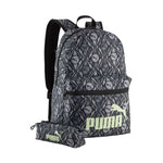 Puma Phase AOP Backpack Gray-Black 91733 fekete hátizsák