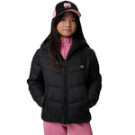 Girls' jacket 4F F0739 deep 4FJWSS26TDJAF0739 20S fekete clothing
