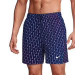 Nike Breaker Swoosh Link Midnig Navy-Pink-Purple Swim lila rövidnadrág NESSG577440