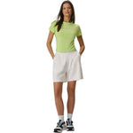 4F Women's T-shirt F2717 light yellow 73S sárga póló 4FWSS26TTSHF271773S